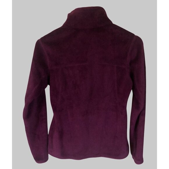 Patagonia Re-Tool SnapT Pullover Womens S Polartec Thermal Pro Fleece Violet Red - Picture 2 of 8